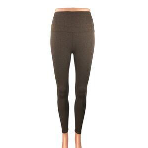 Varley Women's Brown High Rise Pull On Yoga Athletic Leggings Pants Size XS